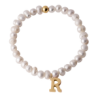 Pulsera Perlas de Inicial Galia - R