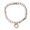 Pulsera Perlas de Inicial Galia - O