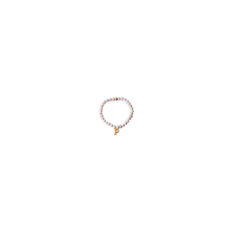 Pulsera Perlas de Inicial Galia - P