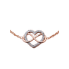 Pulsera Corazón Natty - Oro Rosa