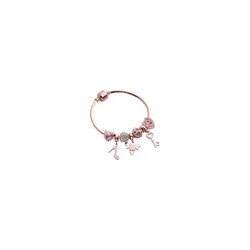 Pulsera para Charms Bruna – Oro Rosa