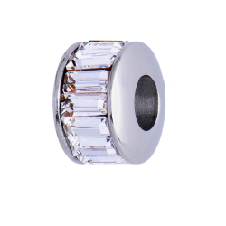 Charm de Cilindro Telma - Plata