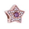 Charm de Estrella Twinkle - Oro Rosa