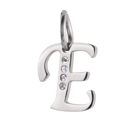 Charm de Inicial Letra Lizzy – Letra E