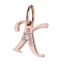 Charm de Inicial Letra Lizzy – Letra K