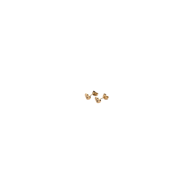Aretes Lila - Corazón