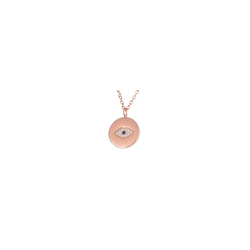 Dije de Ojo Turco Fara - Oro Rosa