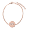 Pulsera Infinito Tara - Oro Rosa