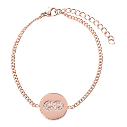 Pulsera Infinito Tara - Oro Rosa