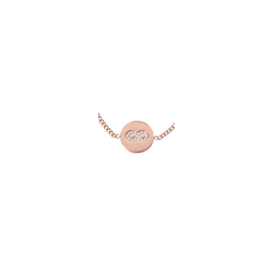 Pulsera Infinito Tara - Oro Rosa